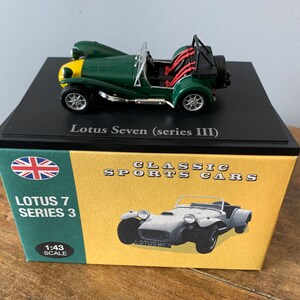 LOTUS Seven S3 1:43 Scale Model by Editions Atlas, Perfect