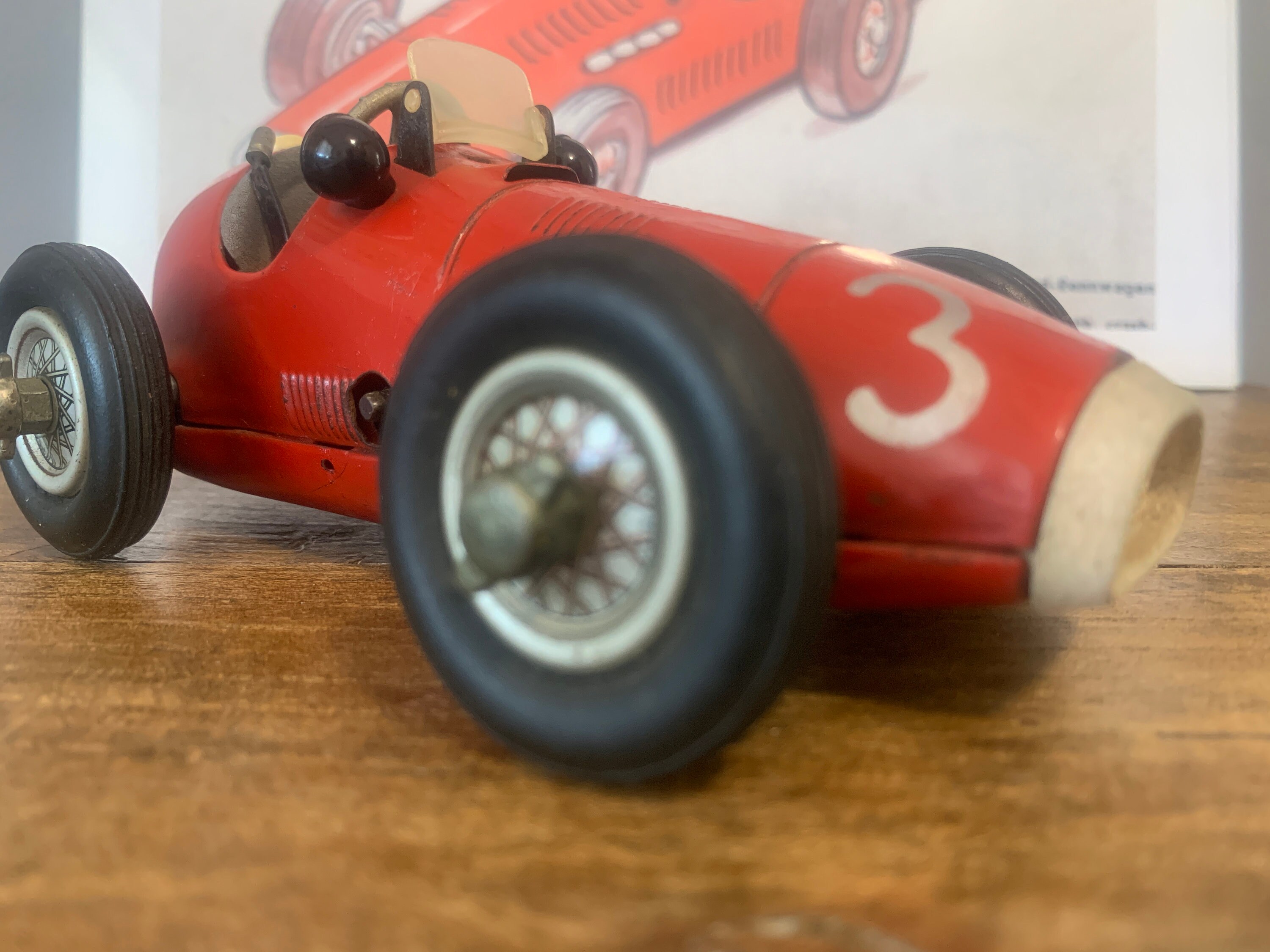 Vintage Schuco Grand Prix Racer #1070, Rare Collectible Gift