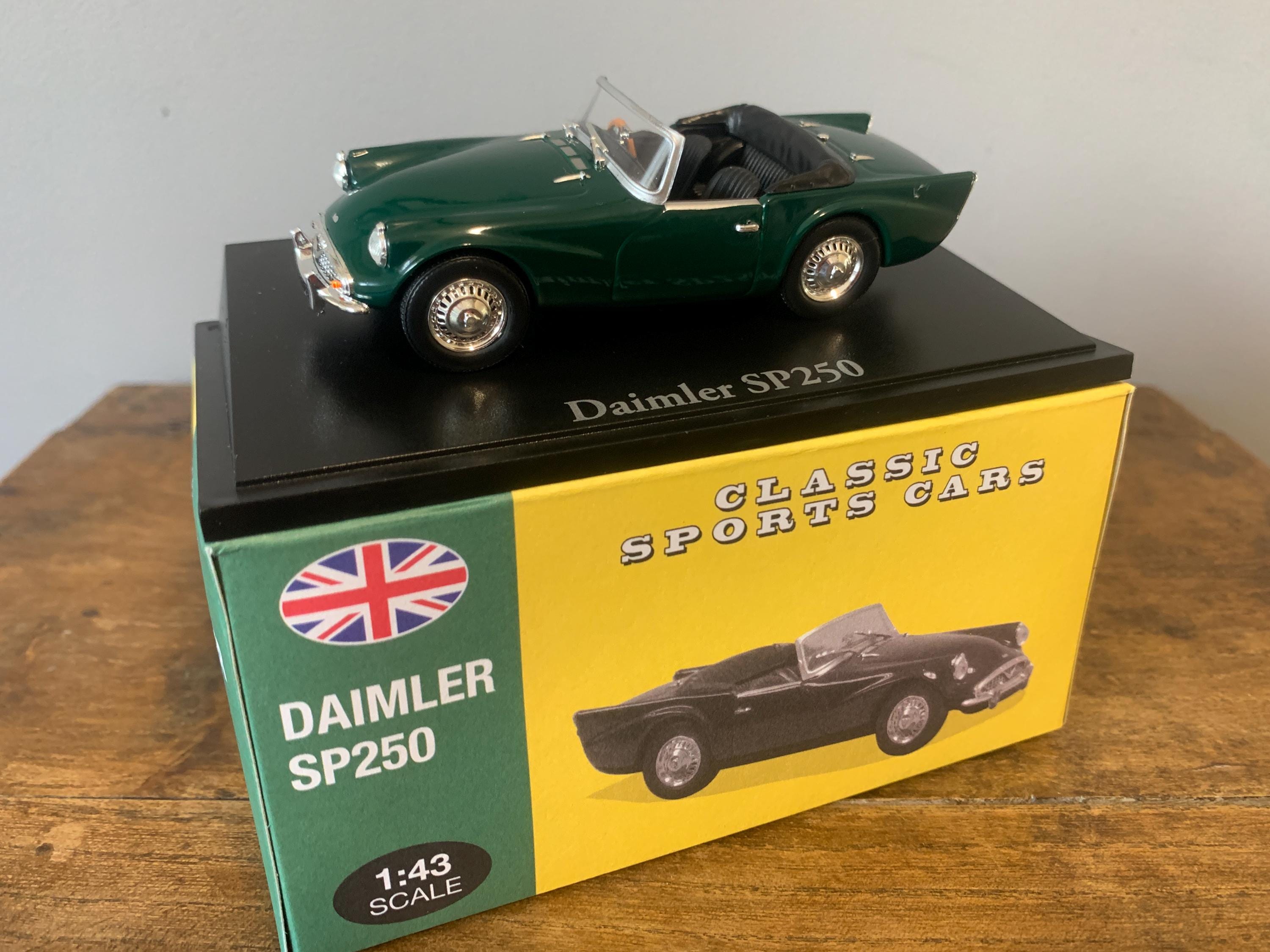 DAIMLER SP 250 'DART' 1:43 Scale Model by Atlas Editions, Birthday