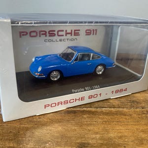 PORSCHE 901 1964 (the 1st 911)  1:43 scale model by Atlas Editions, Birthday gift (629)