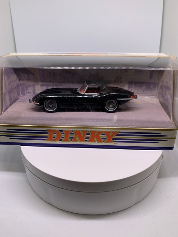 JAGUAR E-type 1967, Vintage Model Car, Dinky 1:43 Scale, Rare