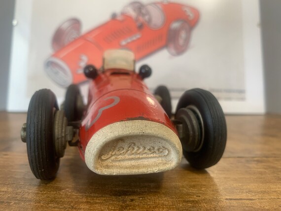 Vintage Schuco Grand Prix Racer #1070, Rare Collectible Gift