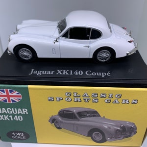 JAGUAR XK 140 Coupé Modell in 1:43 von Atlas Editions, Geburtstagsgeschenk (720)