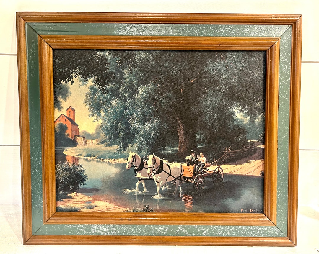 Paul Detlefsen the Big Moment Printed and Framed by Illinois Moulding