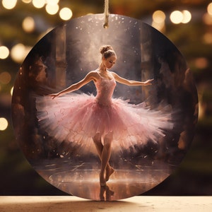 Ballerina Ornament, 9 Ladies Dancing 12 Days of Christmas Ballet Dance Ornament, Ballet Gift, Ballerina Gift, Dancer Gift, Christmas 2024