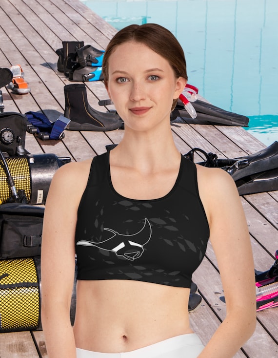 sports bra bathing suit top