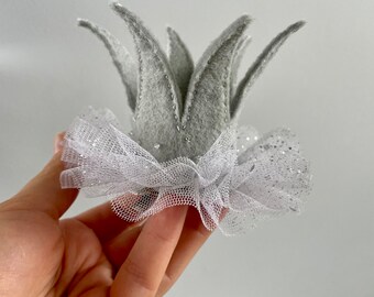 Birthday Crown, Magical Birthday Felt Crown. Silver Princess Crown perfect for Magical Dress-Up and Party. Adorn you Special Day.