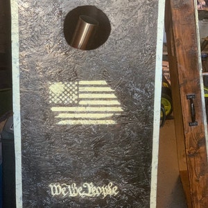 Tableros Cornhole rústicos y personalizables