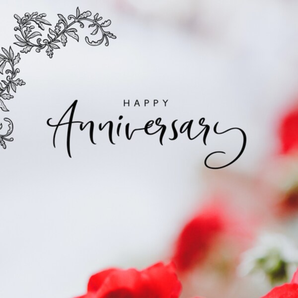 Capture the essence of your cherished moments with our beautifully crafted Anniversary Template – the perfect way to celebrate love.