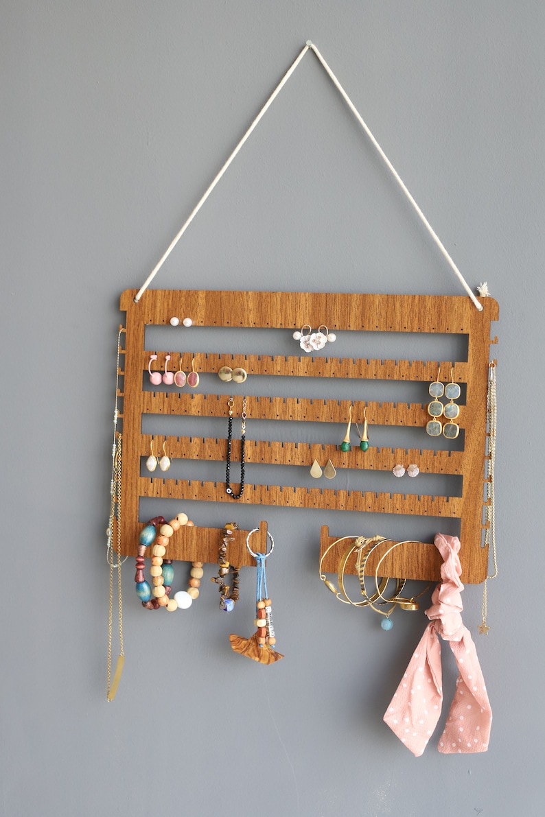 Wall Decor Jewelry Stand, Laser Cut Jewelry Hanger, Wall Hanger
