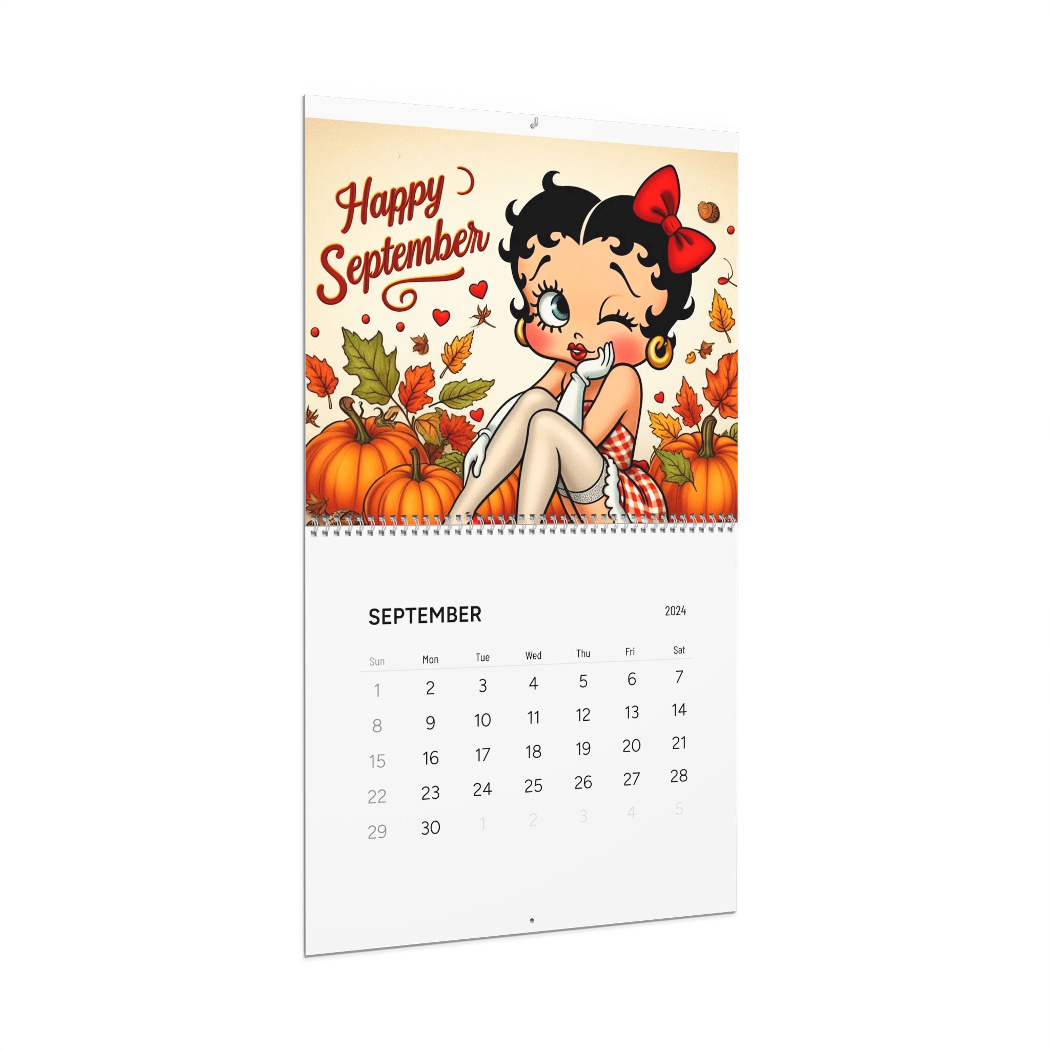 Wall Calendars 2024 Unique Betty Boop Look Alike Gift Idea, Sales Etsy