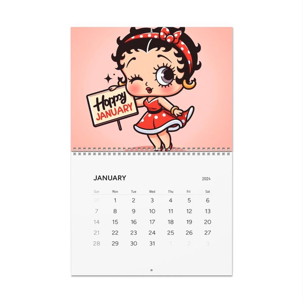 Betty Boop Calendars 2025 Etsy