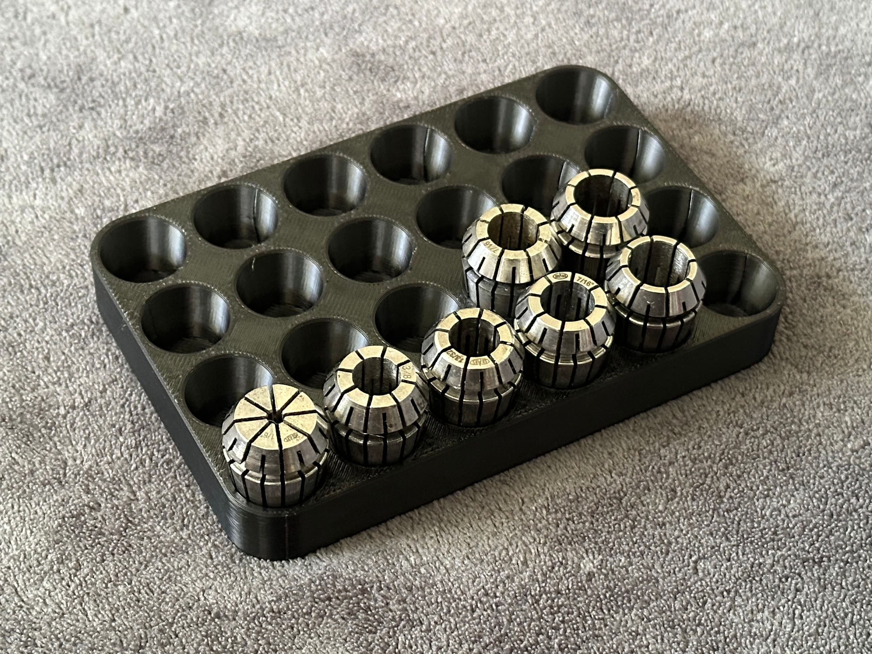 ER20 and ER32 Collet Racks and Trays, Customizable Sizes - Etsy