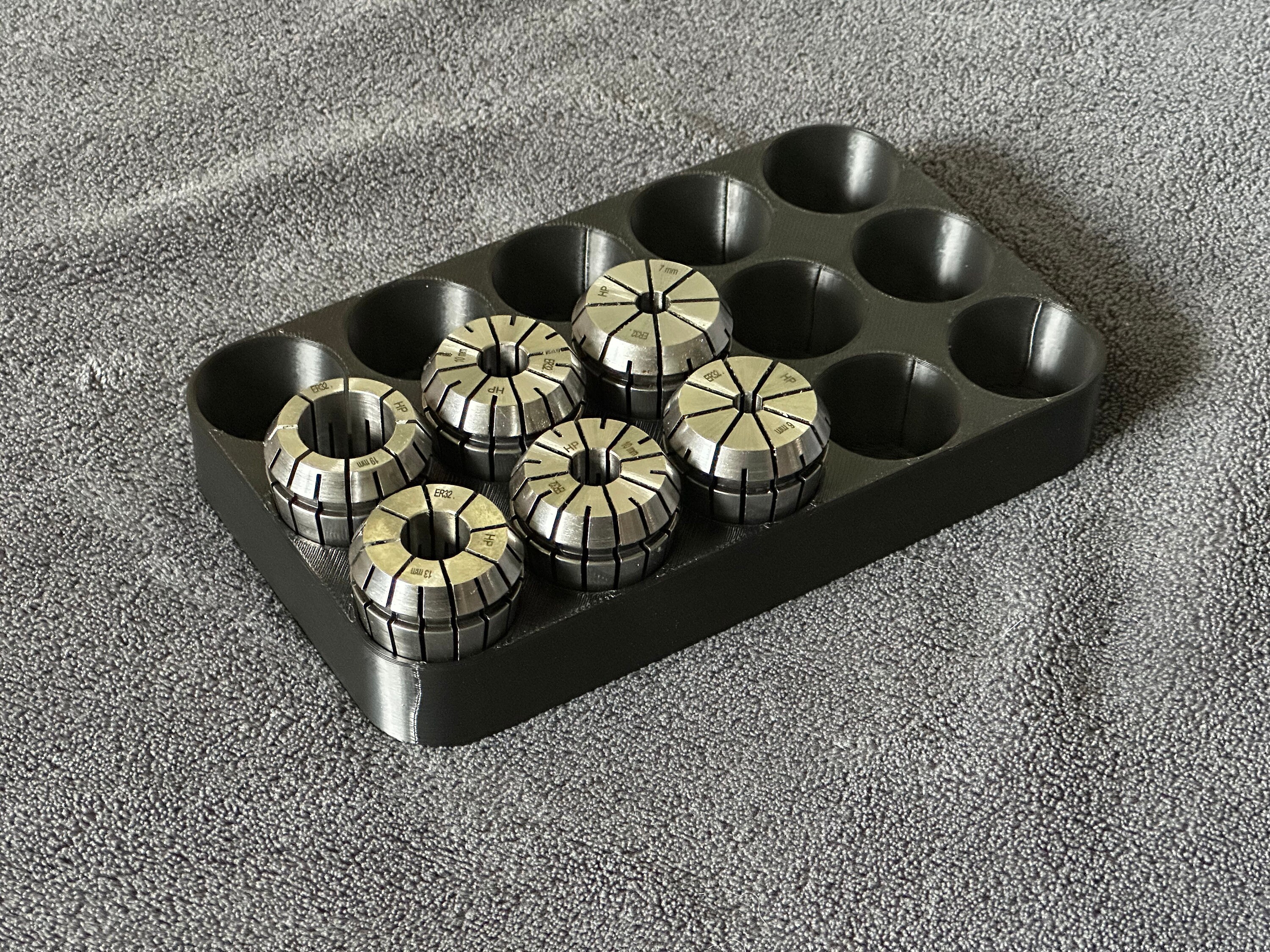 ER20 and ER32 Collet Racks and Trays, Customizable Sizes - Etsy