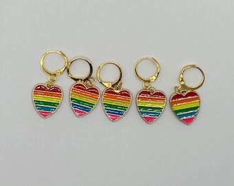 Pride Stitch Markers 5pk