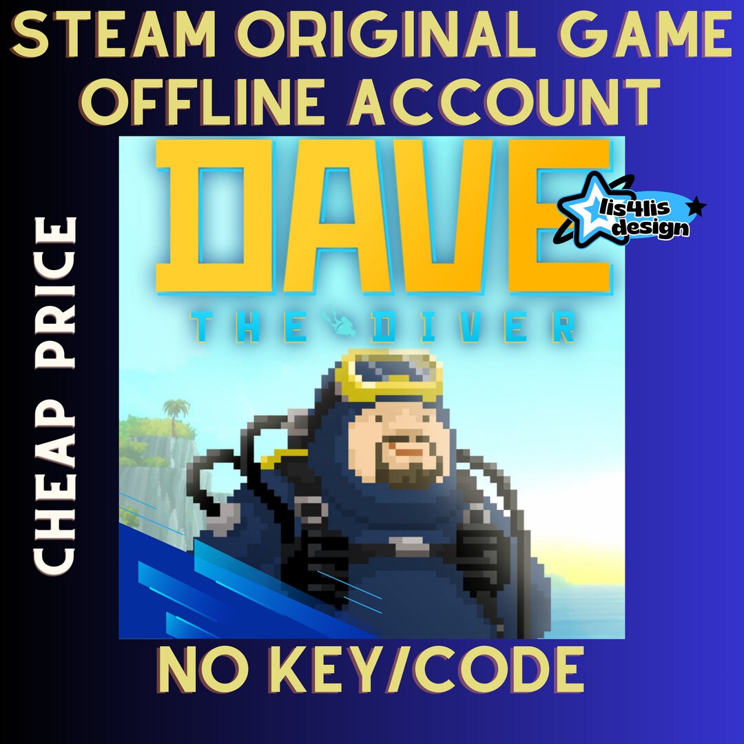 DAVE THE DIVER Steam Read Description Global - Etsy