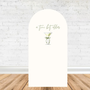 A tini bit older arch backdrop- digital download, 3&#39;x6&#39; Arch Backdrop, Printable Backdrop, Party Decor