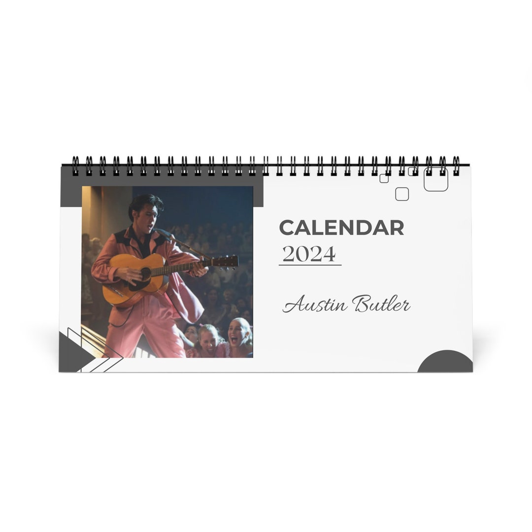 Desk Calendar 2025 Celebrity Calendar Elvis Desk Calendar Etsy