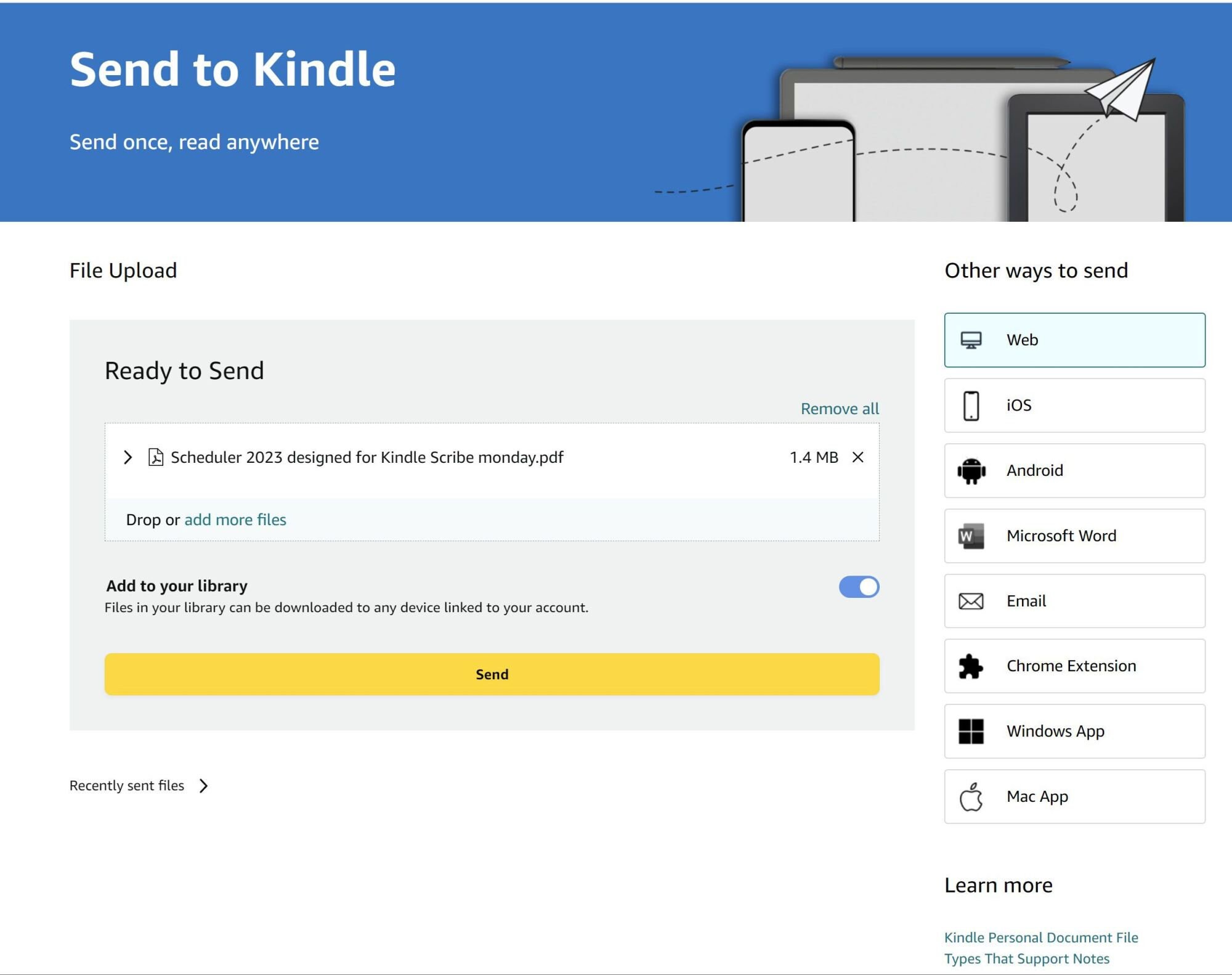 Scheduler 2024 Designed for Kindle Scribe monday NEW Etsy