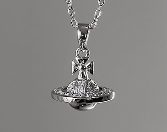 Limited Edition Nana Anime Mini Aurora Orb Planet Pendant Necklace