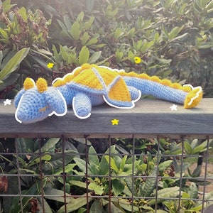 Starry Dragon Digital Crochet Pattern