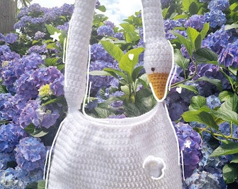 Goose Tote Bag Crochet Pattern