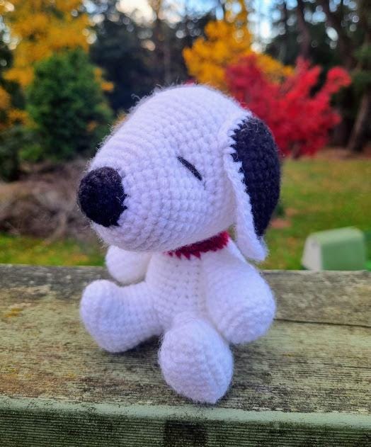 Sleepy Snoopy Crochet Pattern