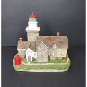 Farol Harbour Lights HL414 30 Mile Point NY Série de Selos Comemorativos 1995 SEM Cartão de Tenda