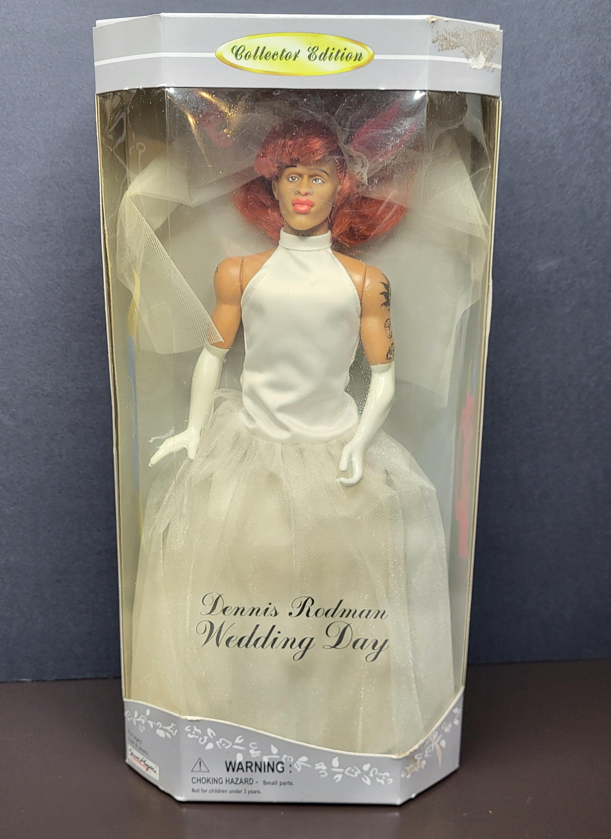 Street Players 1997 Dennis Rodman Wedding Day 12 Inch Doll