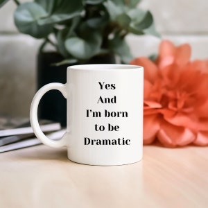 Actor gift, actor mug, funny actor gift, acting gift, acting mug, gift for actor, improv school, drama school,