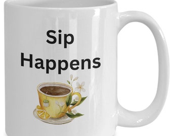 Tea drinker gift, tea lover gift, tea gift, gift for tea lover, funny tea mug, gift for tea drinking friend