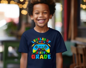 First grade kids t-shirt, Back To School T Shirt, 1st Grade Shirt, Kids First Day of 1 Grade Tee, First Grade Gift, Elementary gift