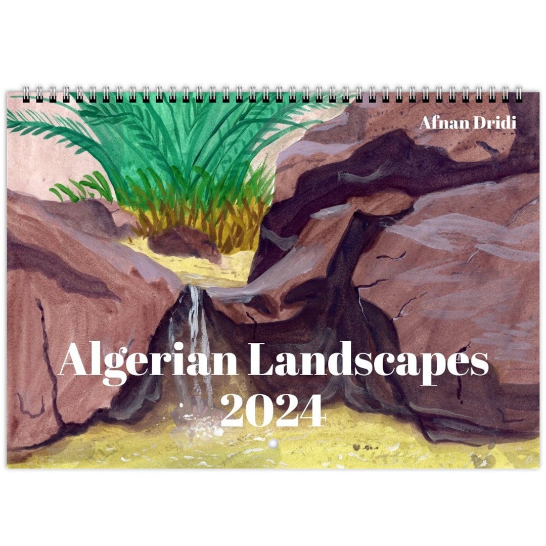 Algerian Landscapes Calendar 2024 - Etsy