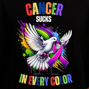 New! Cancer Sucks Breast Cancer PNG | and JPEG File | Digital Download