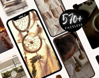 570+ Faceless Aesthetic Stock Videos Bundle für Instagram Reels PLR / MRR Weiterverkaufsrechte | Instagram Reels, Stories, TikTok, Video