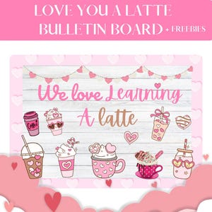 New! Valentine&#39;s Day Bulletin Board Kit |Valentine&#39;s Day Door Decor | February Bulletin Board| Printable Classroom Decor|Winter School Decor