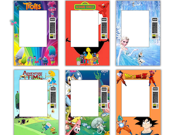 2025 EASTER Vending Machine Template | Canva Editable 16X20 BUNDLE | 20+ designs | Blank Vending machine template |Custom template |Birthday