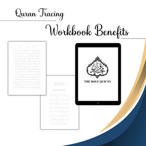 New! Complete Qur&#39;an Tracing Workbook | Juz 1 to 30 | PDF