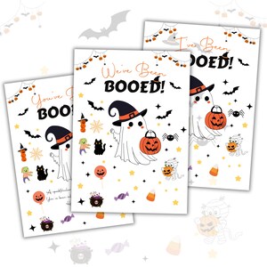 New! Editable You&#39;ve Been Booed | Printable Halloween Kit | I&#39;ve Been Booed Coworkers Edition | Printable | Halloween Boo Game | Bundle