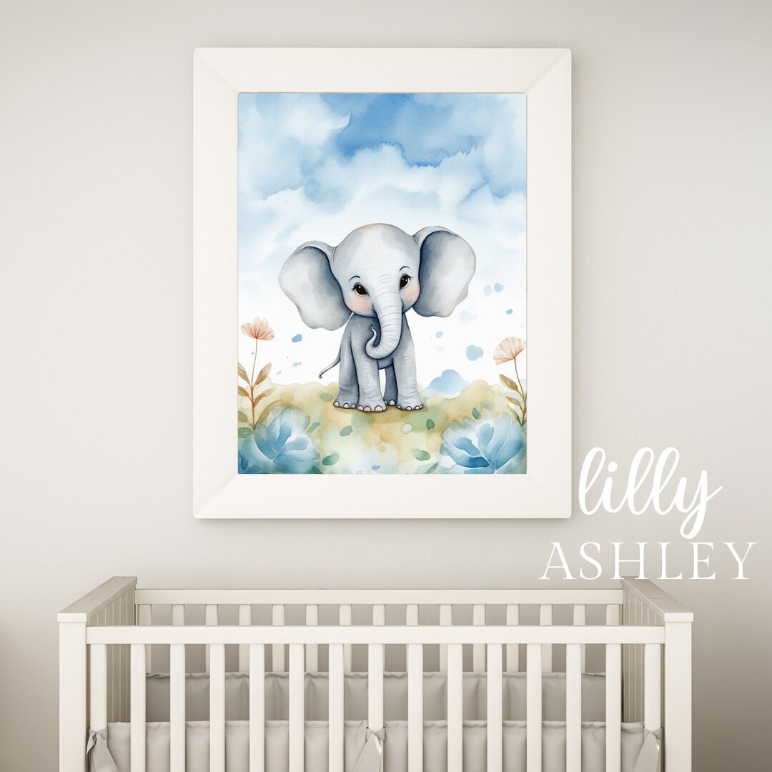 Baby Animal Nursery Printables Set of 3 Digital Download 8x10 Nursery ...