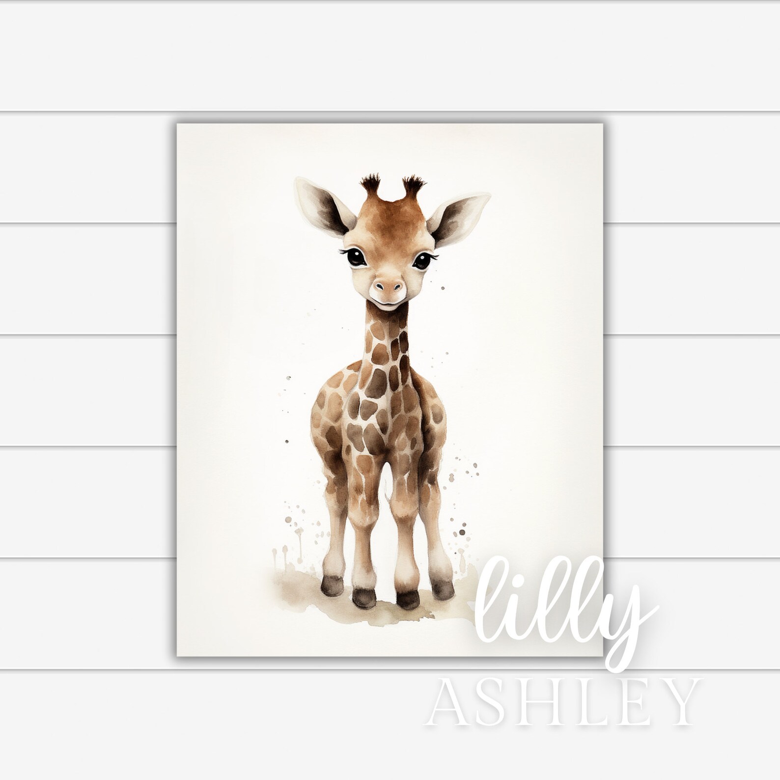 Baby Animal Nursery Printables Set of 3 Digital Download 8x10 Nursery ...
