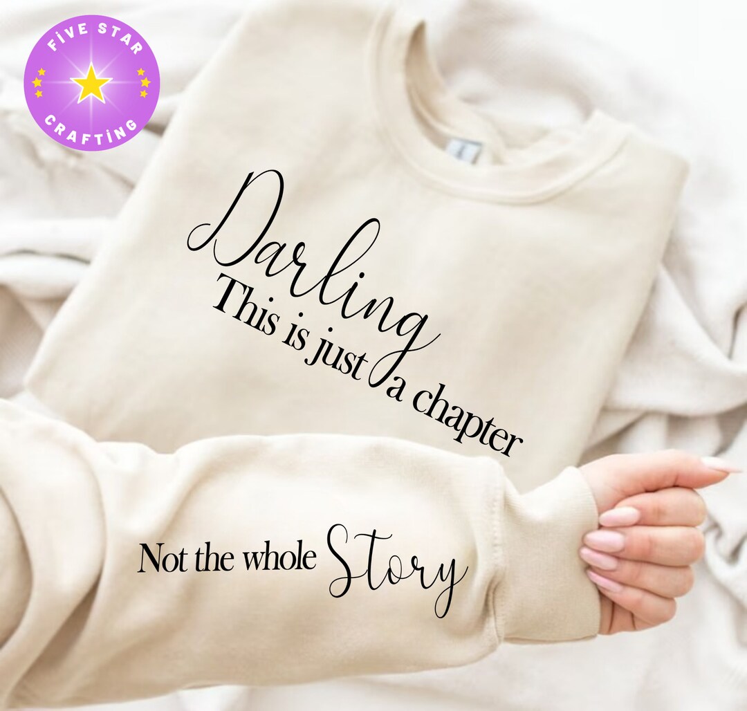 Darling This is Just A Chapter Svg Png High Quality, File for Cricut ...