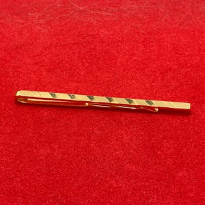 Gold-Plated Vintage Tie Clip