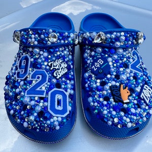 Custom Zeta Phi Beta Sorority Inc Crocs