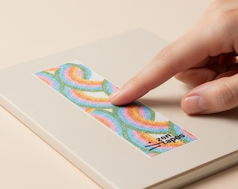 ZenTapes – Anti-Stress Sticker | Fidget Gadget gegen Stress, Unruhe und Nägelkauen | Achtsamkeit & Konzentration | Stressabbau im Alltag