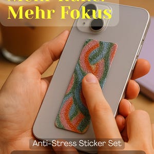 ZenTapes – Anti-Stress Stickers | Fidget Gadget for Stress, Restlessness, and Nail Biting | Mindfulness & Concentration | Stress Relief in Everyday Life