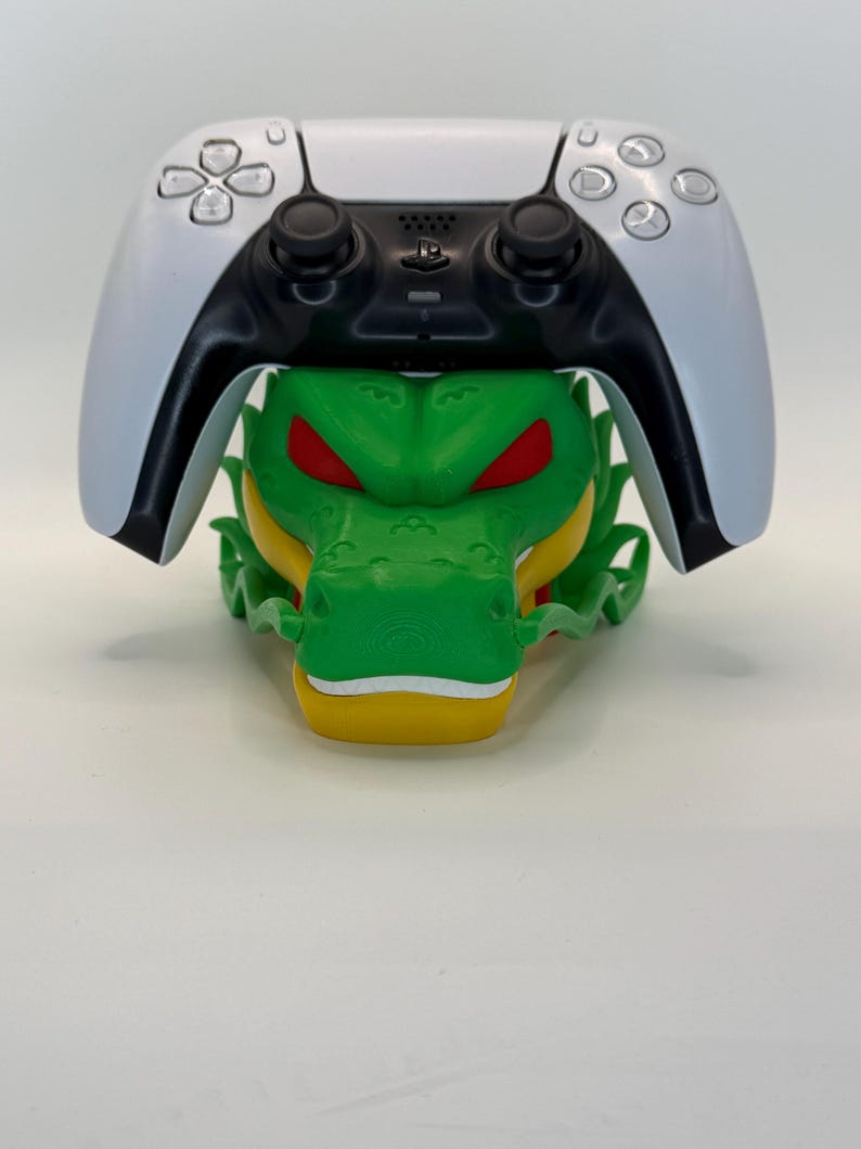 Soporte para mando Shenron Dragon – Soporte impreso en 3D para PS5/PS4/Xbox – Organizador de escritorio para videojuegos imagen 3