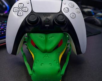 Soporte para mando Shenron Dragon – Soporte impreso en 3D para PS5/PS4/Xbox – Organizador de escritorio para videojuegos