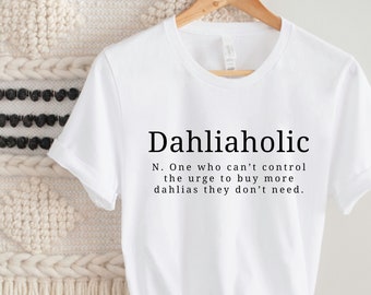 Dahliaholic - Unisex t-shirt - Flower farmer Uniform