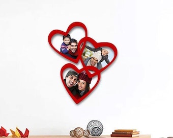 Heart photo frame
